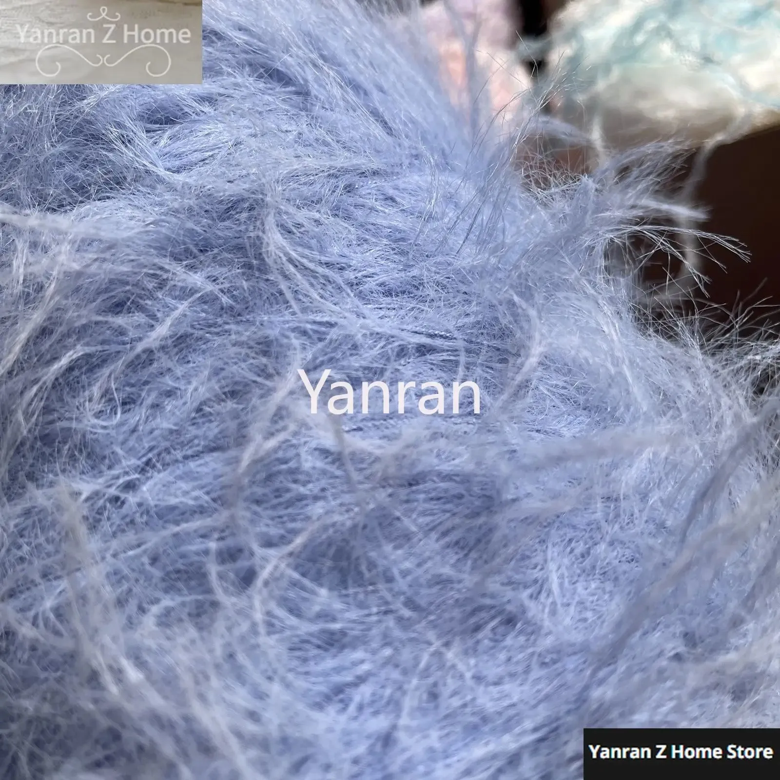 10cm Long Woolen Imitation Velvet Yarn That Does Mink Thread Woven Clothing Handmade Bags Scarves Pendants Decor Crochet Yarn