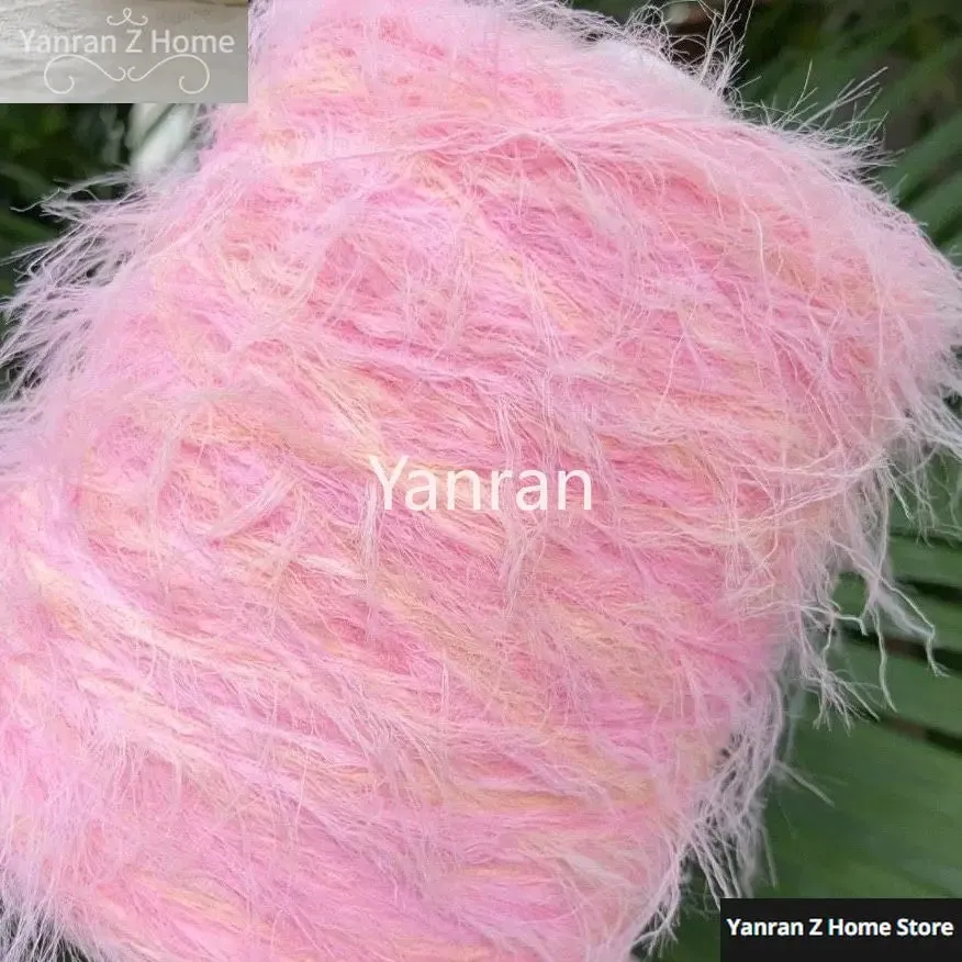 10cm Long Woolen Imitation Velvet Yarn That Does Mink Thread Woven Clothing Handmade Bags Scarves Pendants Decor Crochet Yarn