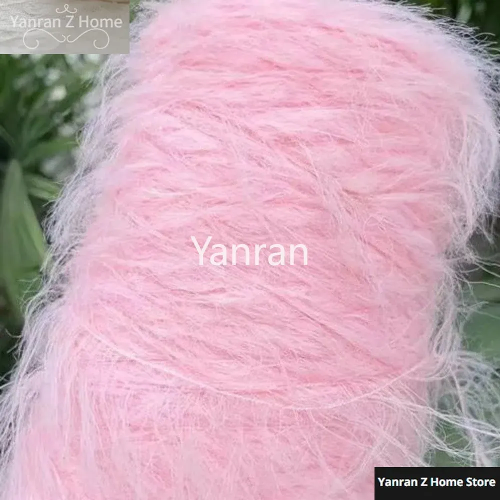 10cm Long Woolen Imitation Velvet Yarn That Does Mink Thread Woven Clothing Handmade Bags Scarves Pendants Decor Crochet Yarn