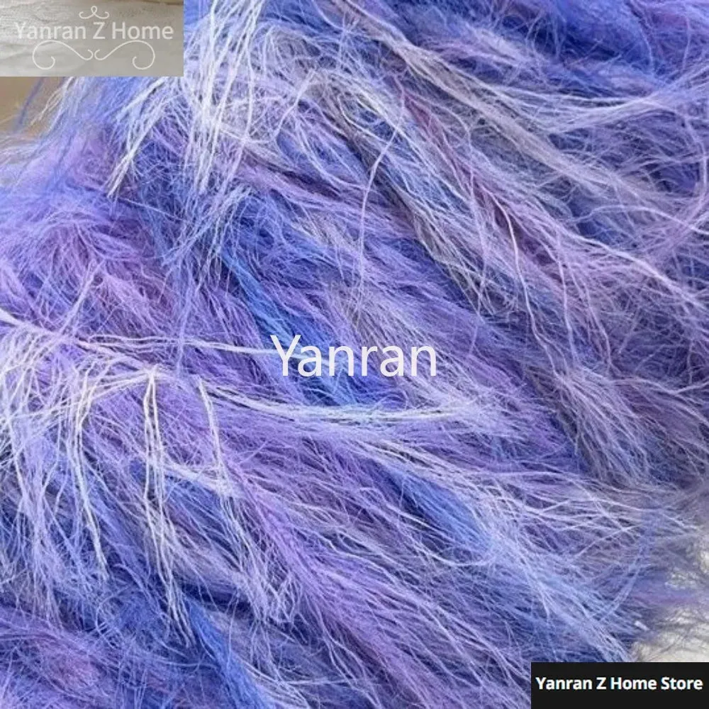 10cm Long Woolen Imitation Velvet Yarn That Does Mink Thread Woven Clothing Handmade Bags Scarves Pendants Decor Crochet Yarn