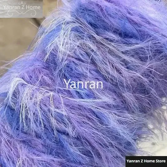10cm Long Woolen Imitation Velvet Yarn That Does Mink Thread Woven Clothing Handmade Bags Scarves Pendants Decor Crochet Yarn