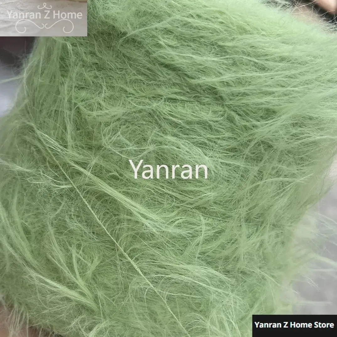 10cm Long Woolen Imitation Velvet Yarn That Does Mink Thread Woven Clothing Handmade Bags Scarves Pendants Decor Crochet Yarn