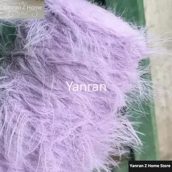 10cm Long Woolen Imitation Velvet Yarn That Does Mink Thread Woven Clothing Handmade Bags Scarves Pendants Decor Crochet Yarn