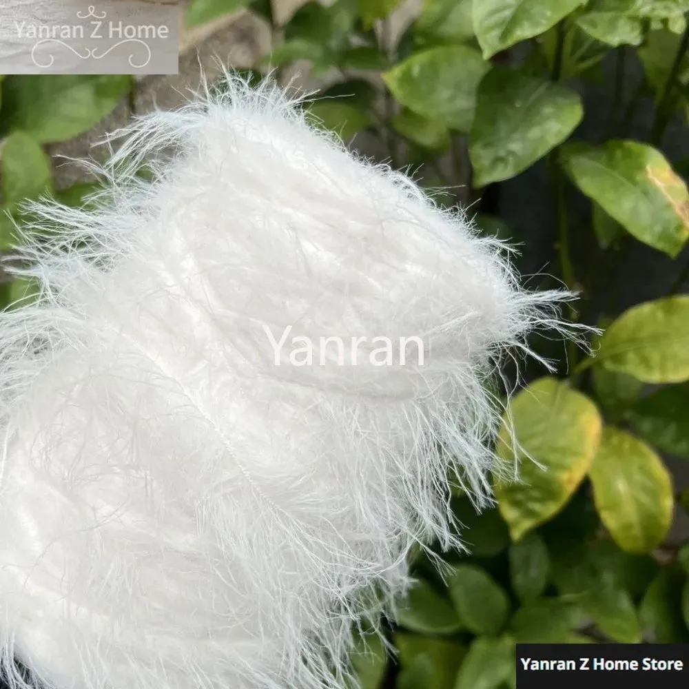 10cm Long Woolen Imitation Velvet Yarn That Does Mink Thread Woven Clothing Handmade Bags Scarves Pendants Decor Crochet Yarn