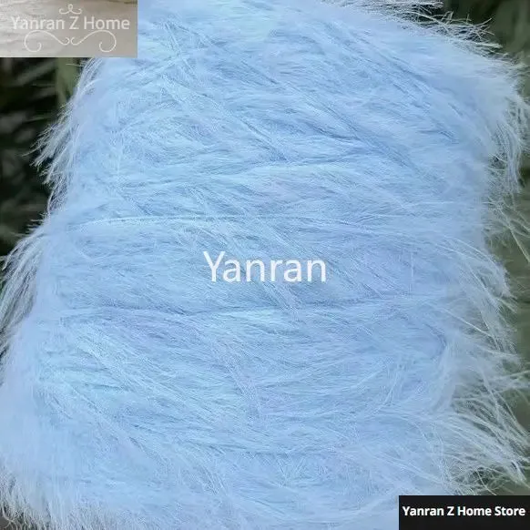 10cm Long Woolen Imitation Velvet Yarn That Does Mink Thread Woven Clothing Handmade Bags Scarves Pendants Decor Crochet Yarn