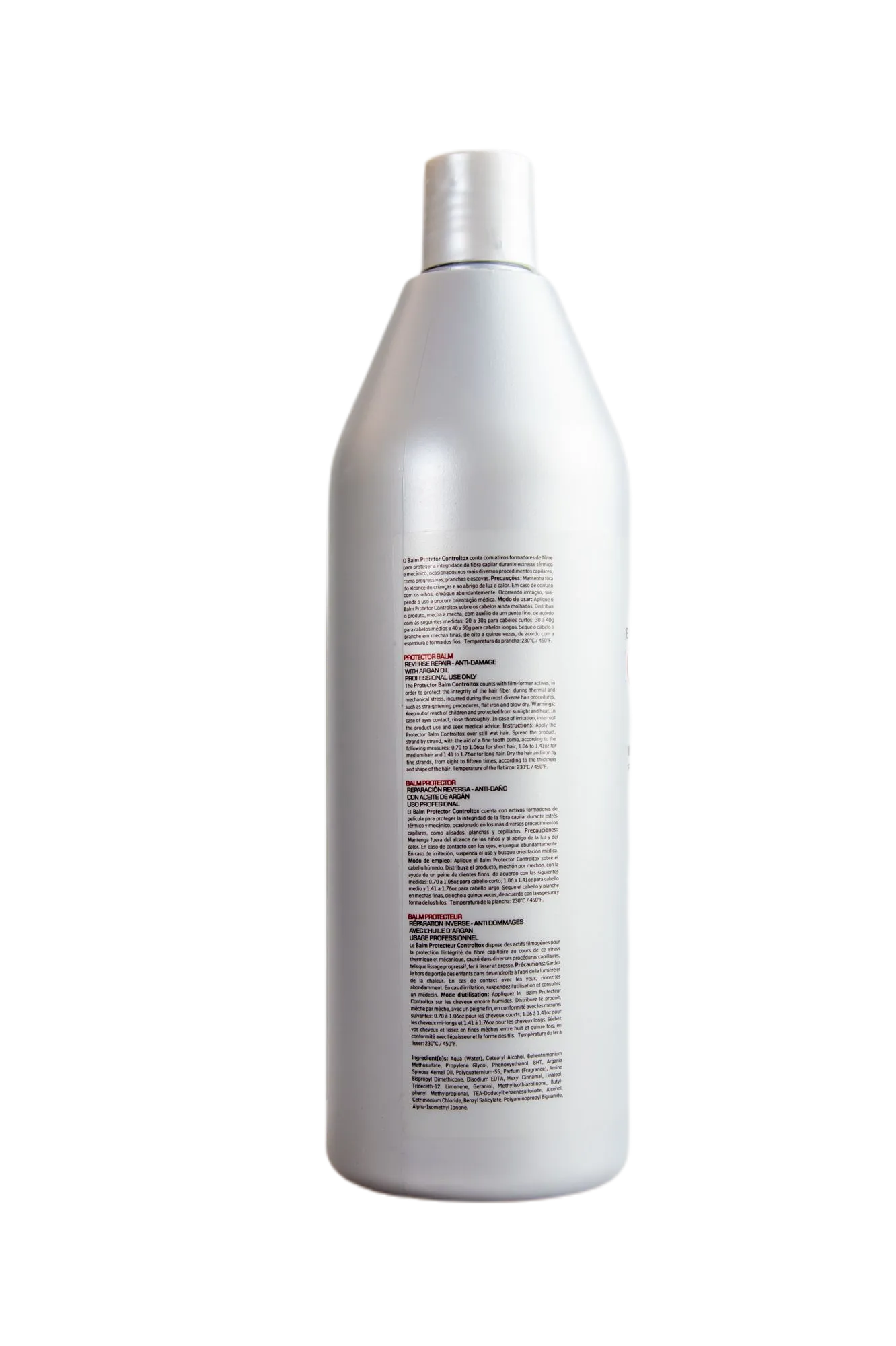 Argan Oil Thermal Protector Controltox Shock3 Protector Balm 1L - NutraHair