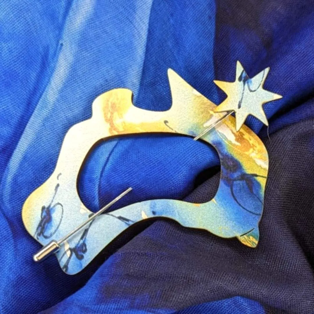 Australia Scarf Pin
