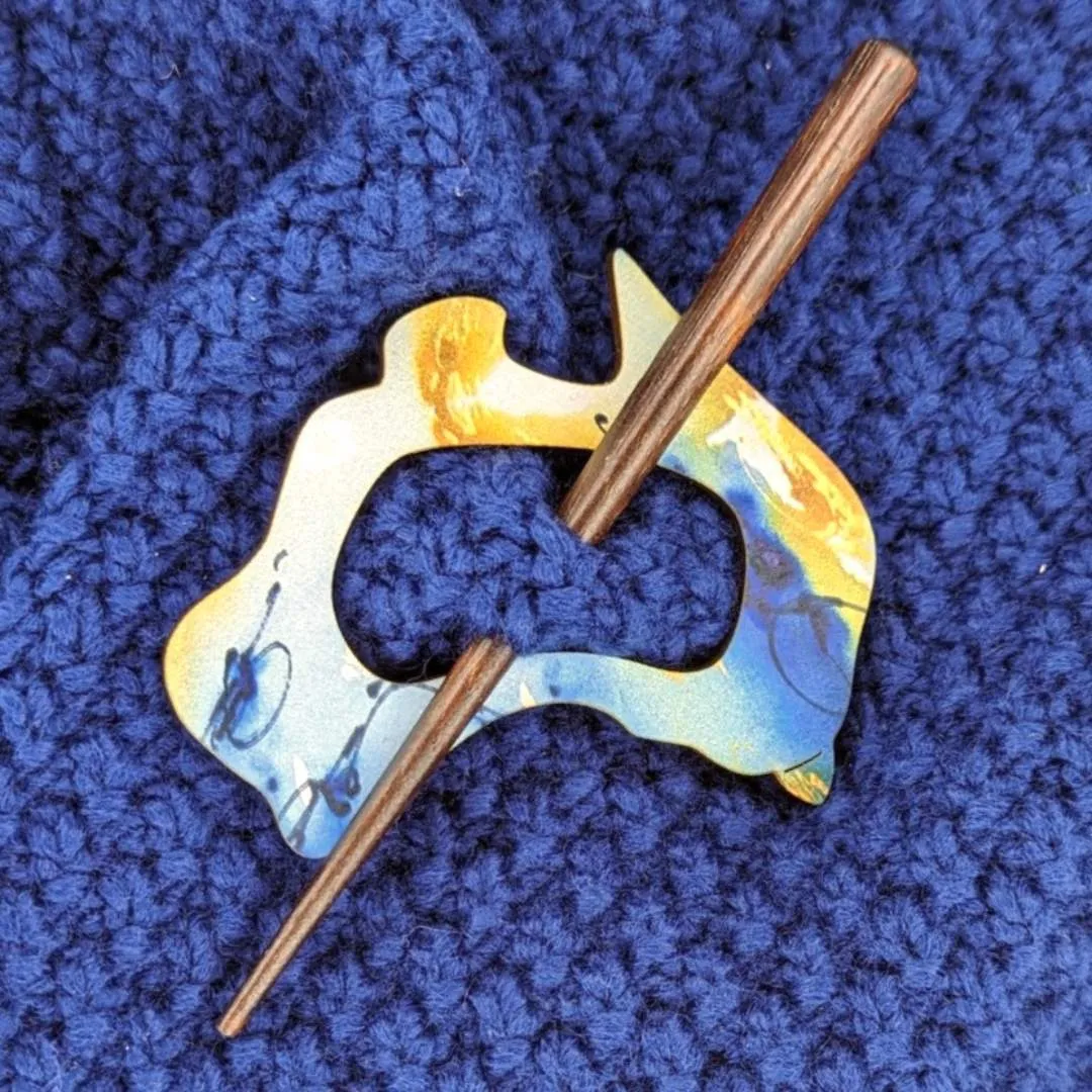 Australia Scarf Pin