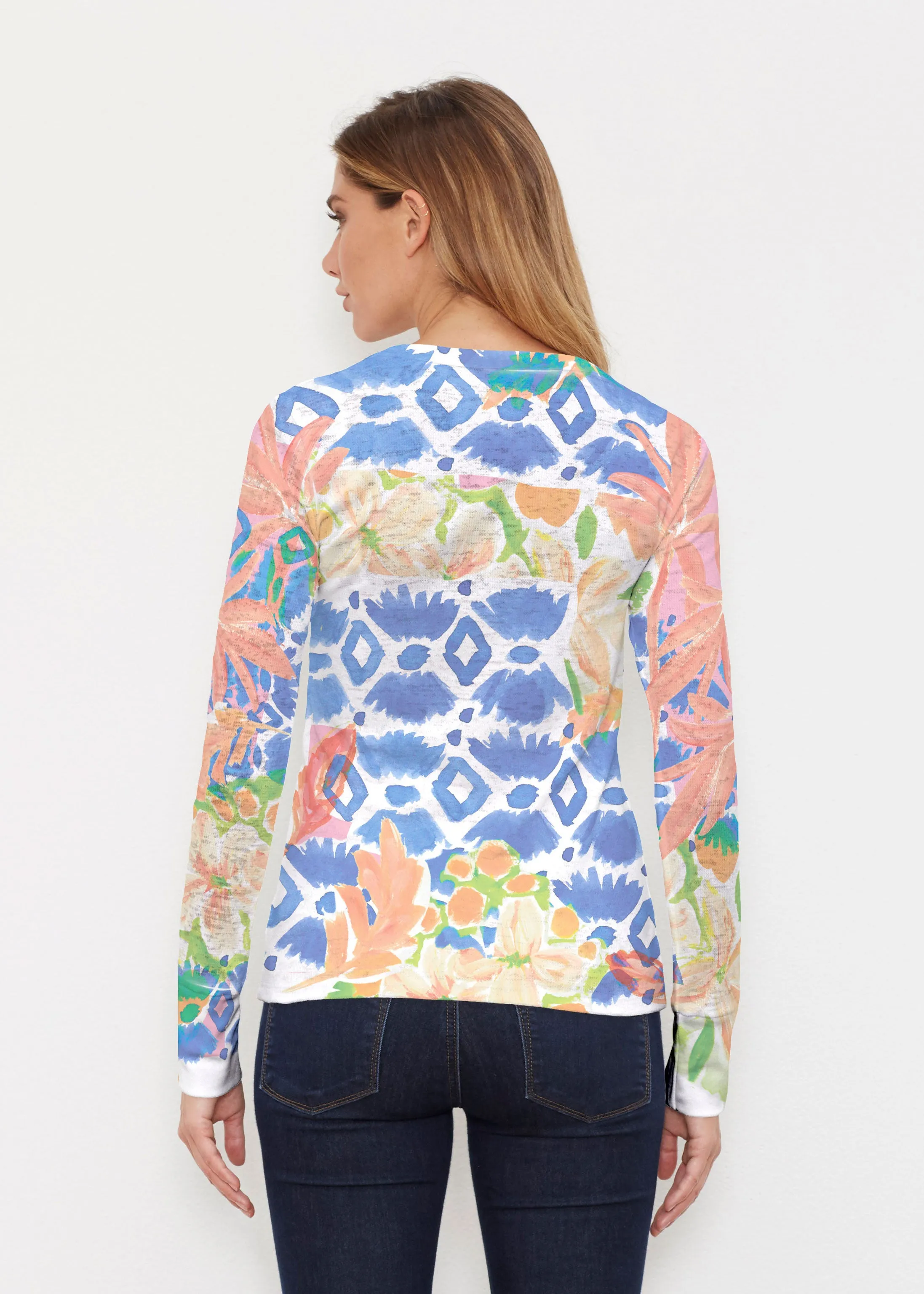 Bali (17254) ~ Thermal Long Sleeve Crew Shirt