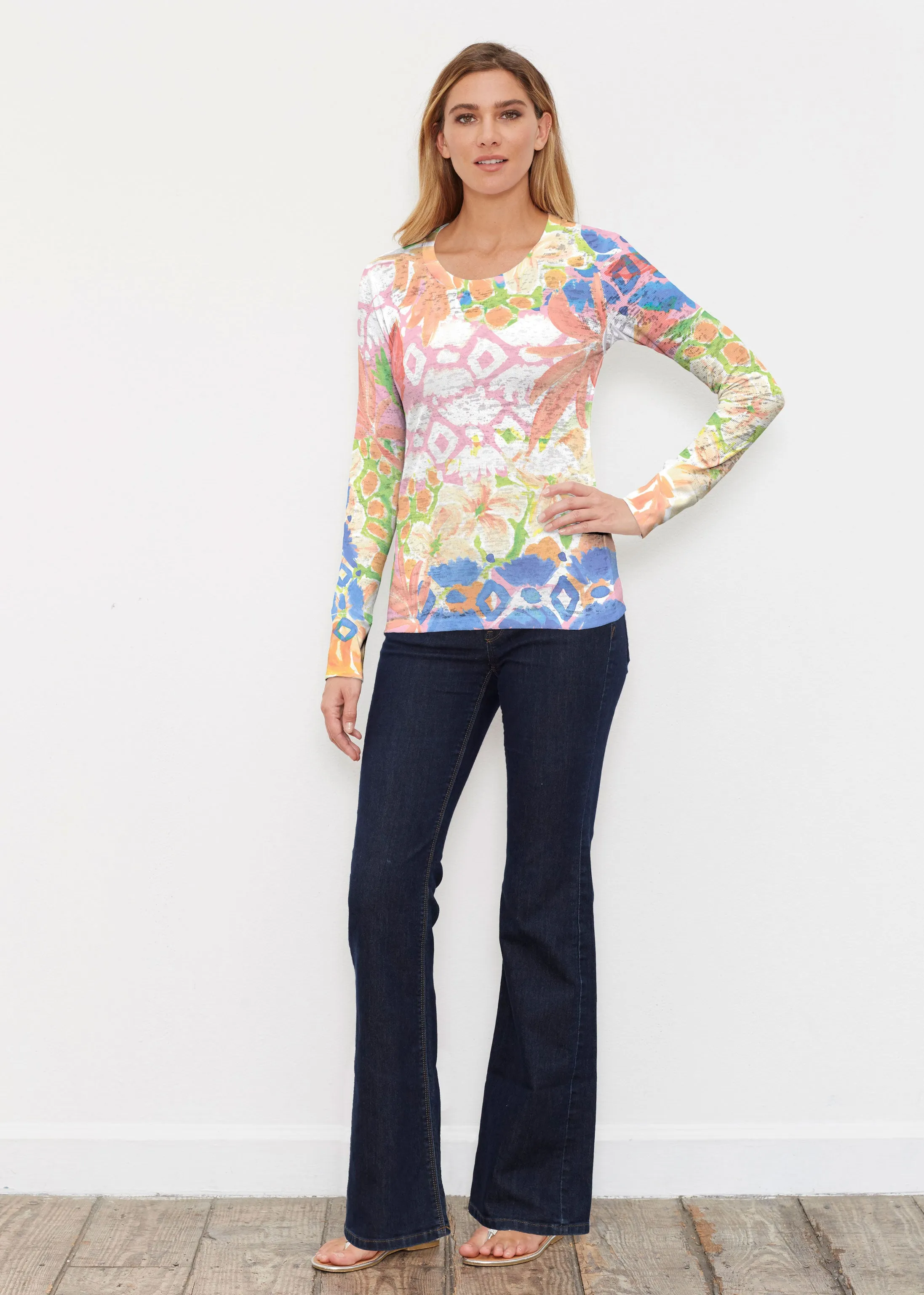 Bali (17254) ~ Thermal Long Sleeve Crew Shirt