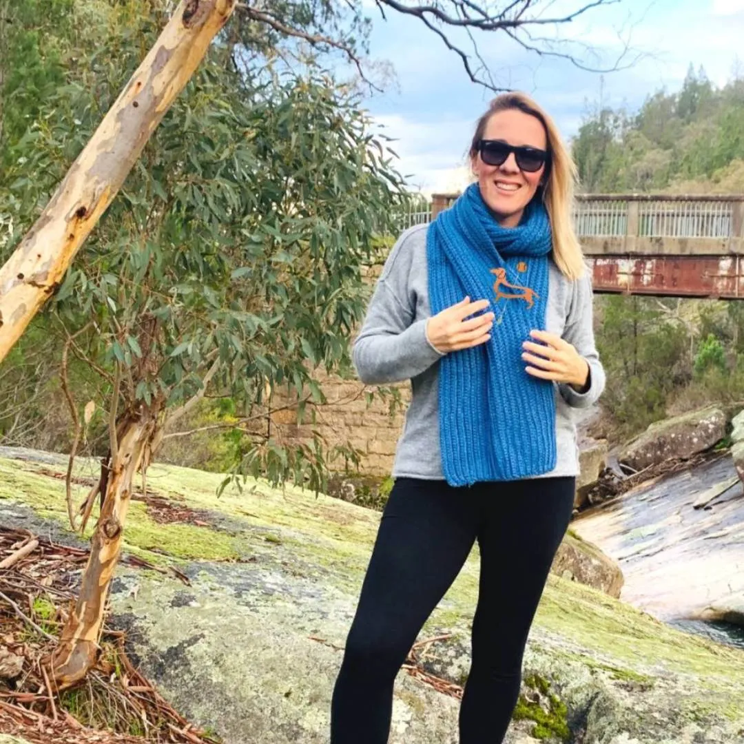 Blue Wren Scarf Pin (6 Colors)