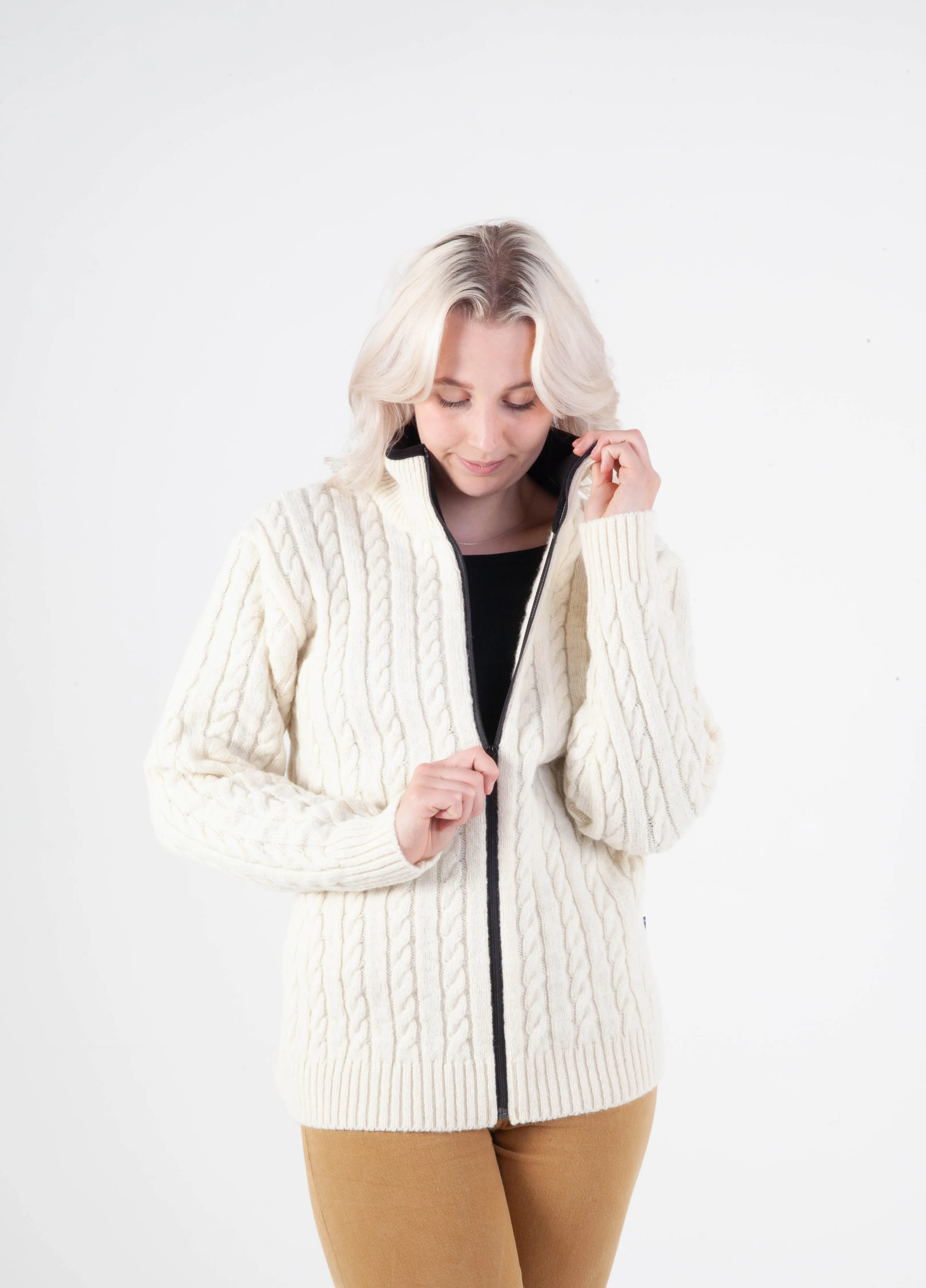 Bratens - Cabel Jacket | Norwegian wool men's cardigan