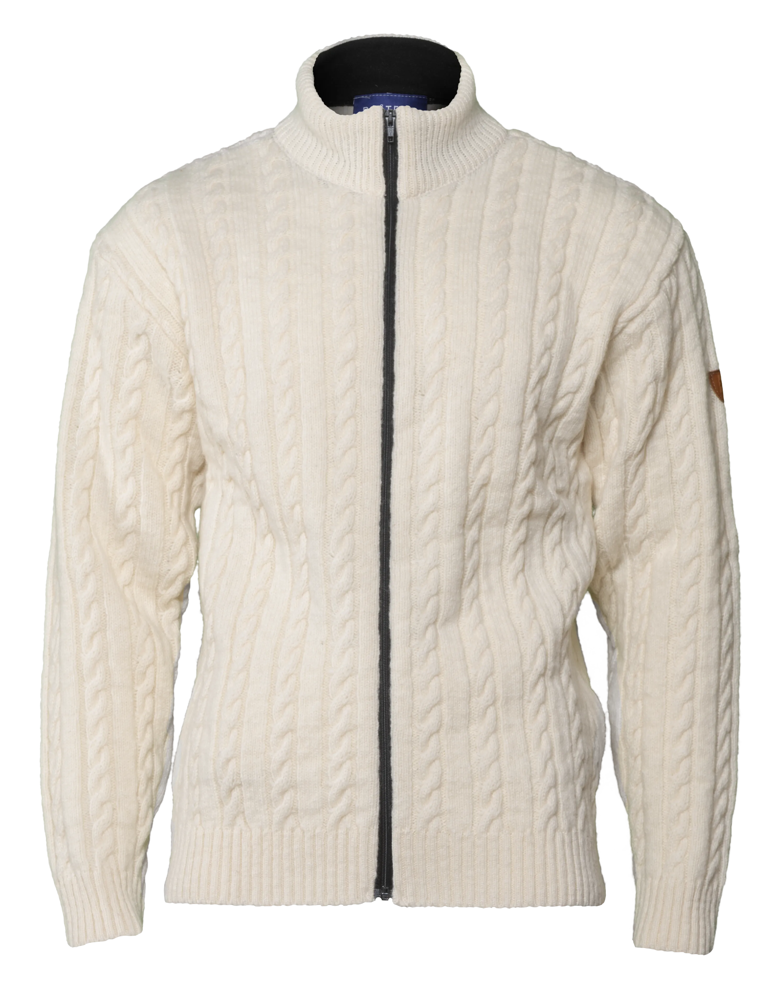 Bratens - Cabel Jacket | Norwegian wool men's cardigan