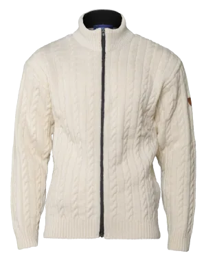 Bratens - Cabel Jacket | Norwegian wool men's cardigan