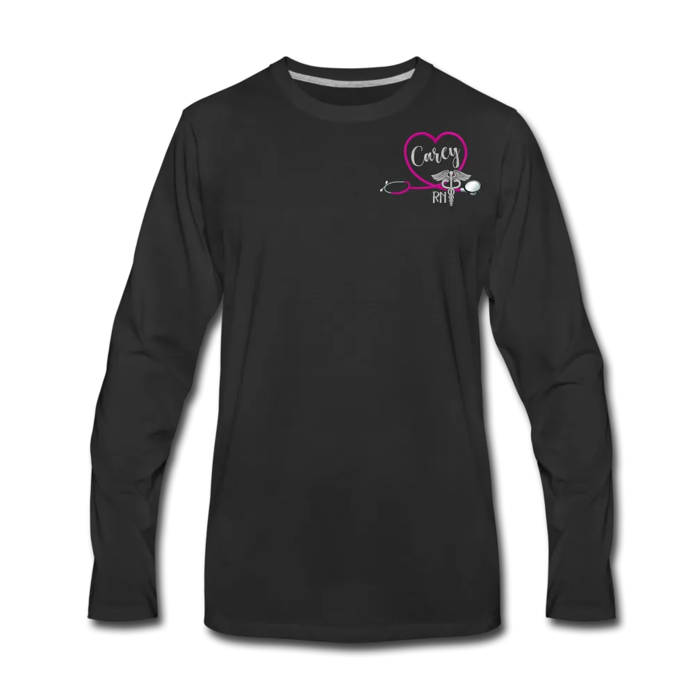 Carey, RN Men's Premium Long Sleeve T-Shirt