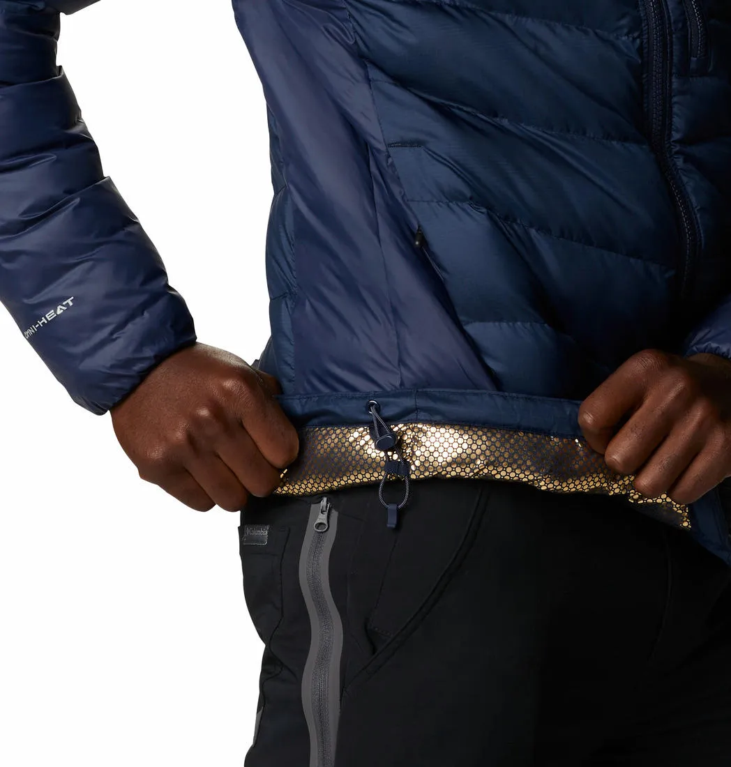 Columbia Men Blue Labyrinth Loop Hooded Jacket