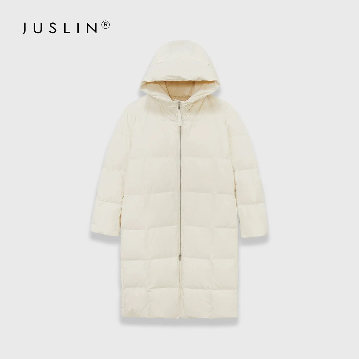 Cream Puffer Coat