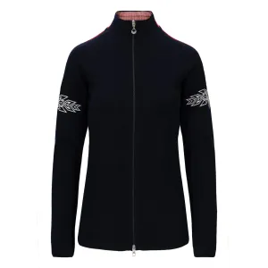 Dale of Norway OL Spirit Jacket Navy/Off-White/Raspberry LG (Women's 12-14)