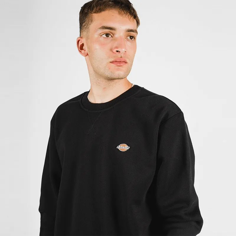 DICKIES H.S ROCKWOOD CREW NECK SWEATER K1210302 - BLACK