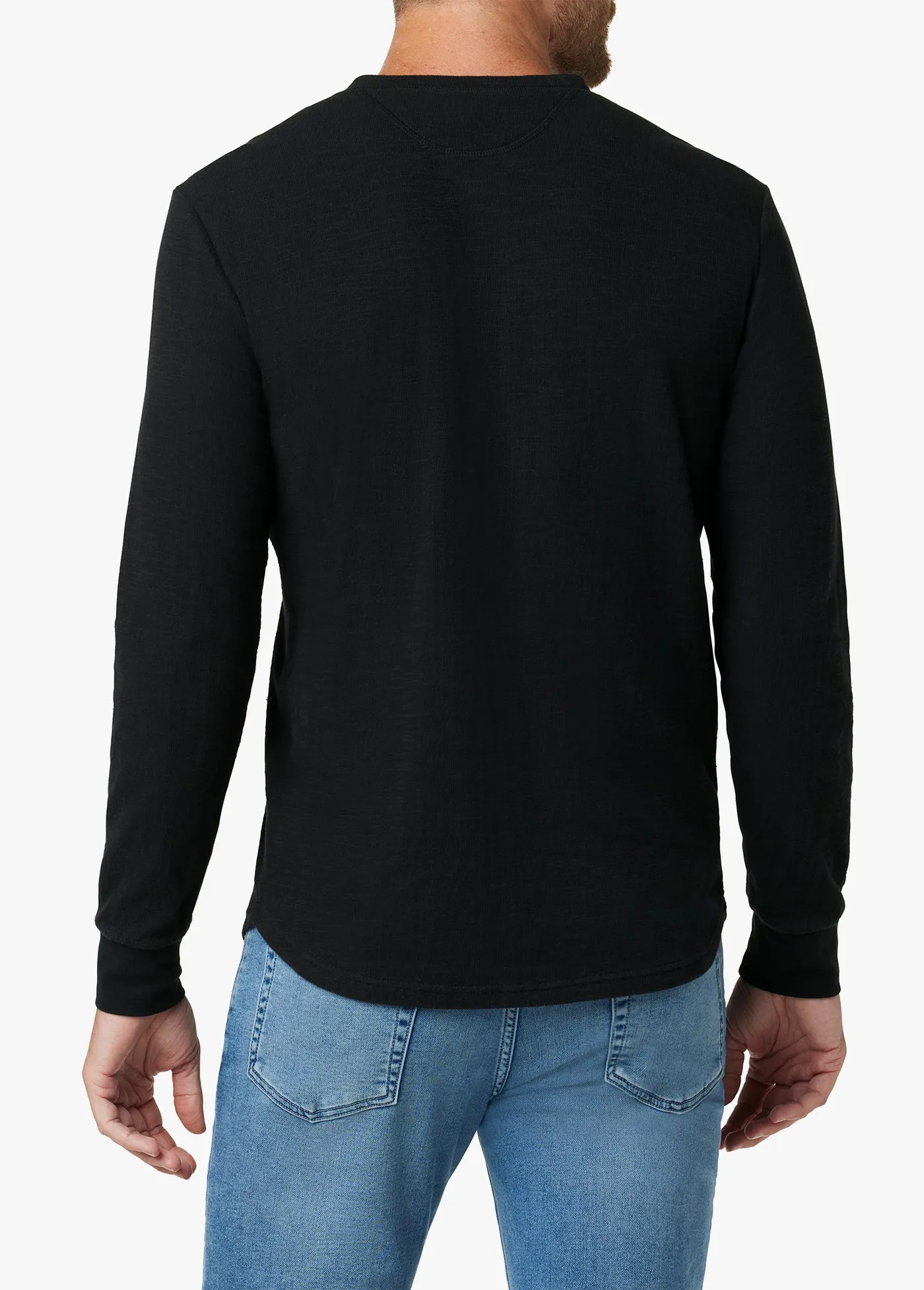 DWIGHT DOUBLE FACE HENLEY