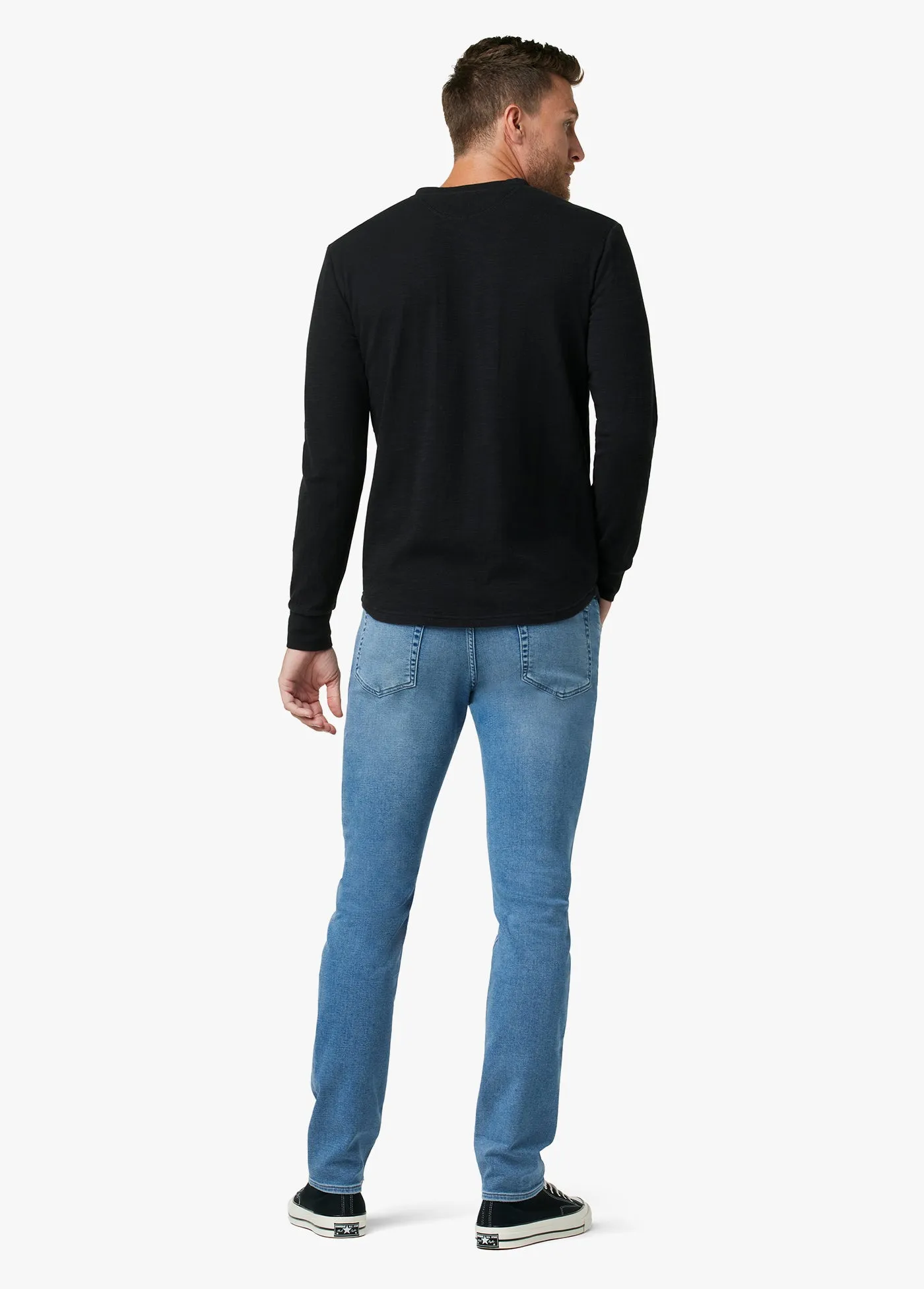 DWIGHT DOUBLE FACE HENLEY
