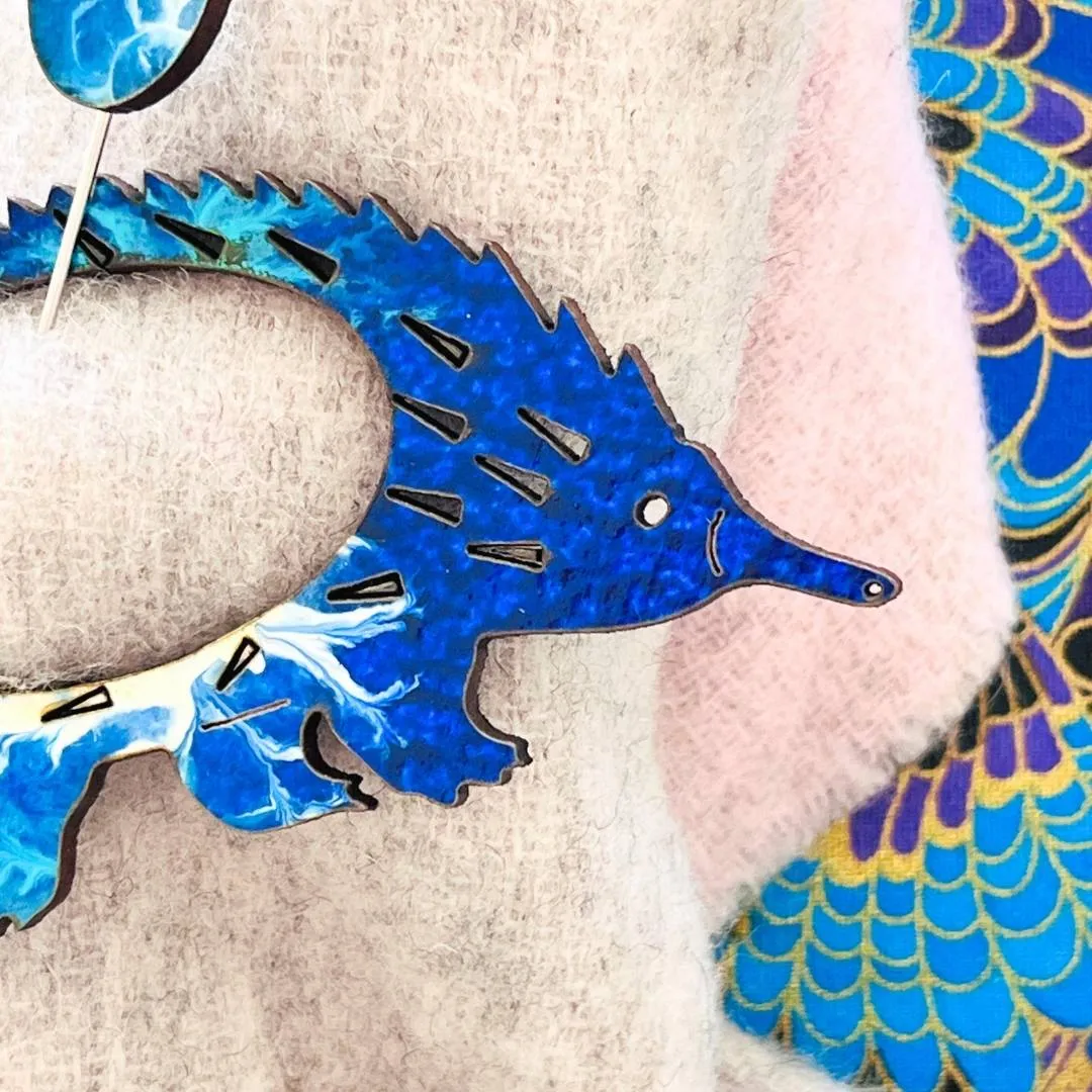Echidna Scarf Pin (5 Colors)