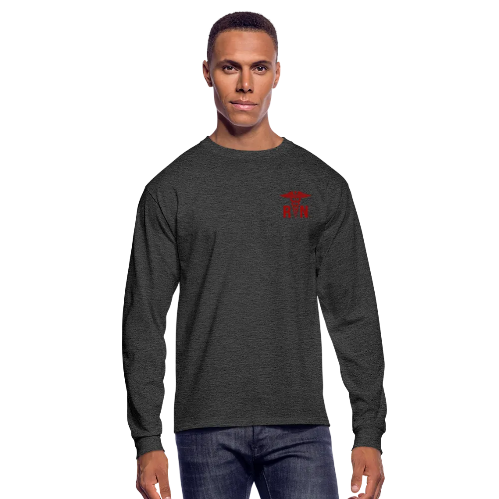 Emergency Nurse RN Flag Men's Long Sleeve T-Shirt (CK4126)
