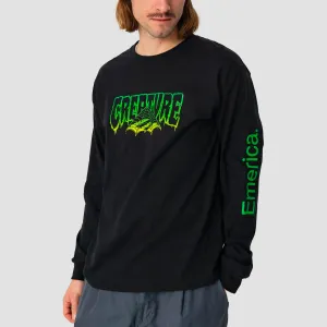 Emerica X Creature Longsleeve T-Shirt Black
