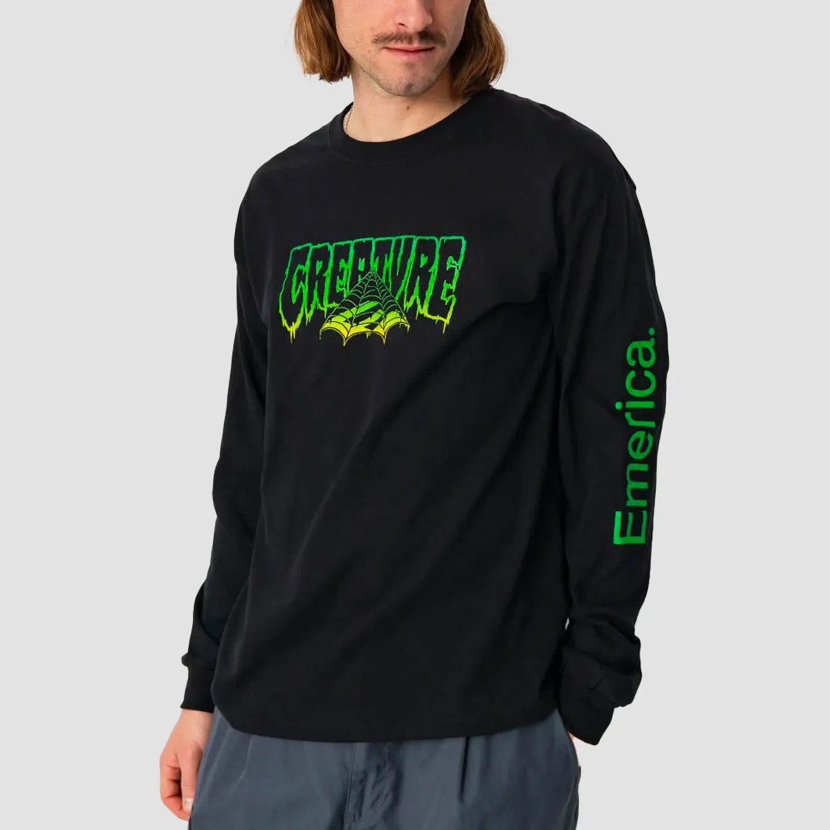 Emerica X Creature Longsleeve T-Shirt Black