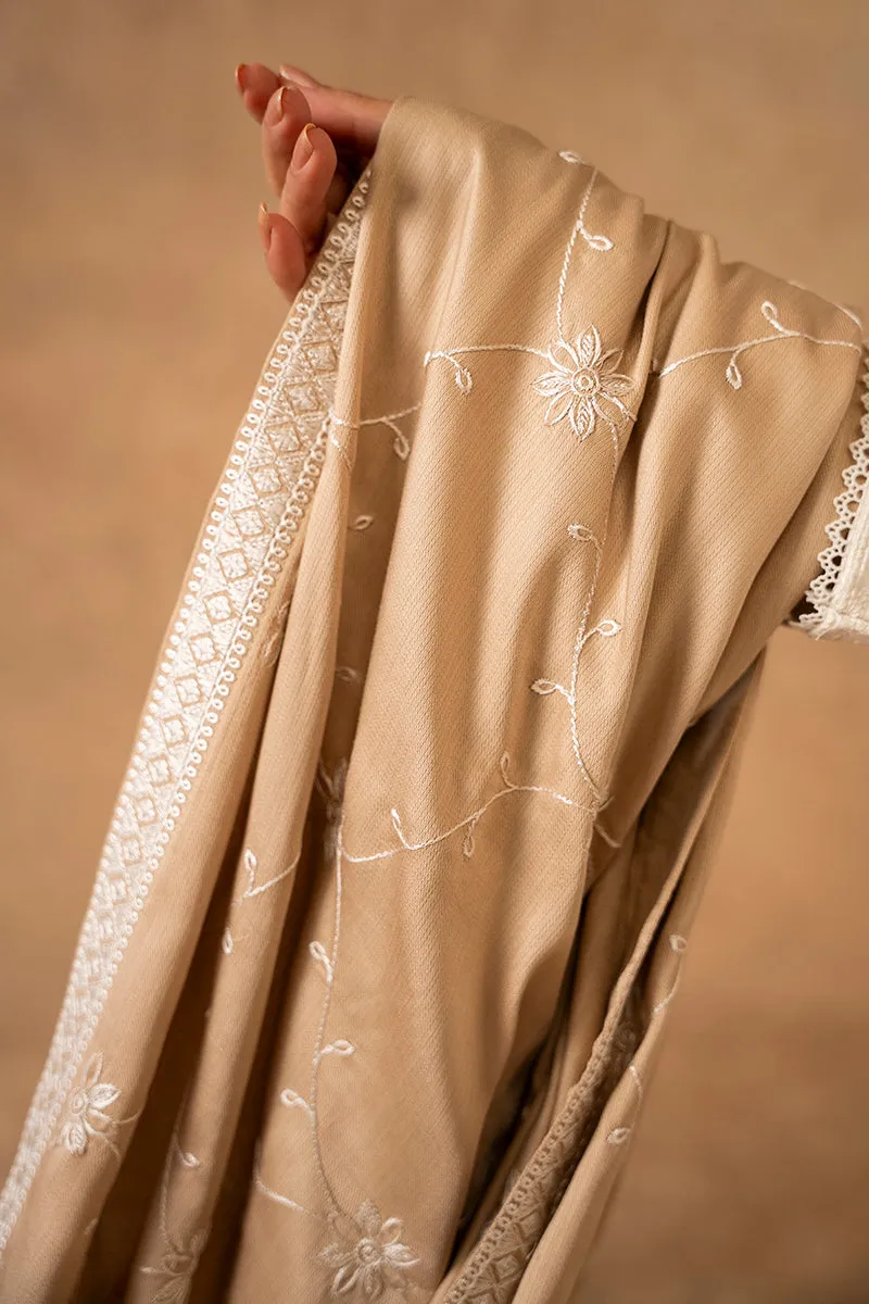 FLORA EMBROIDERED SHAWL