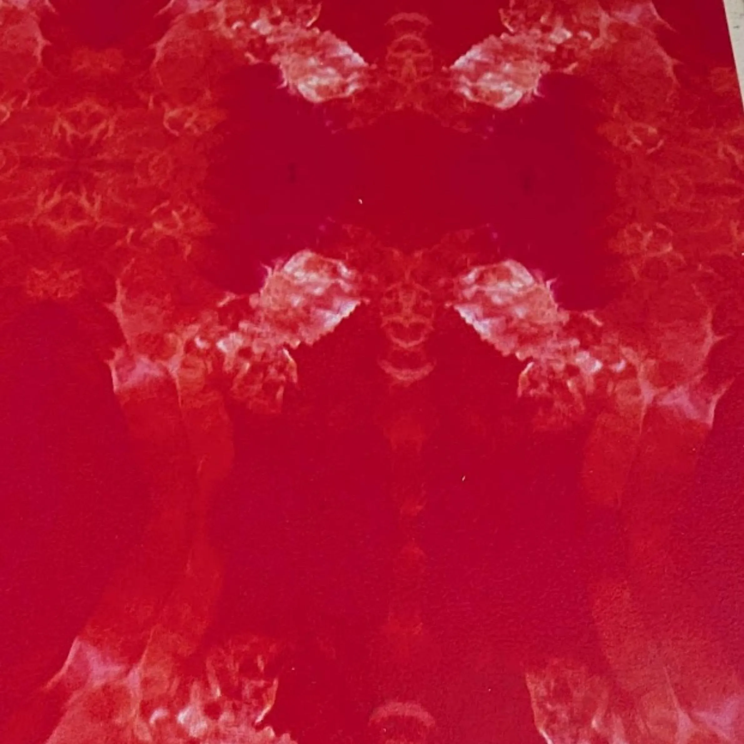 Flowers Scarf Pin (Red)