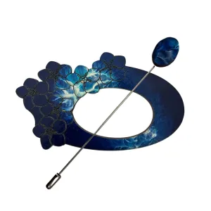 Forget Me Not Scarf Pin