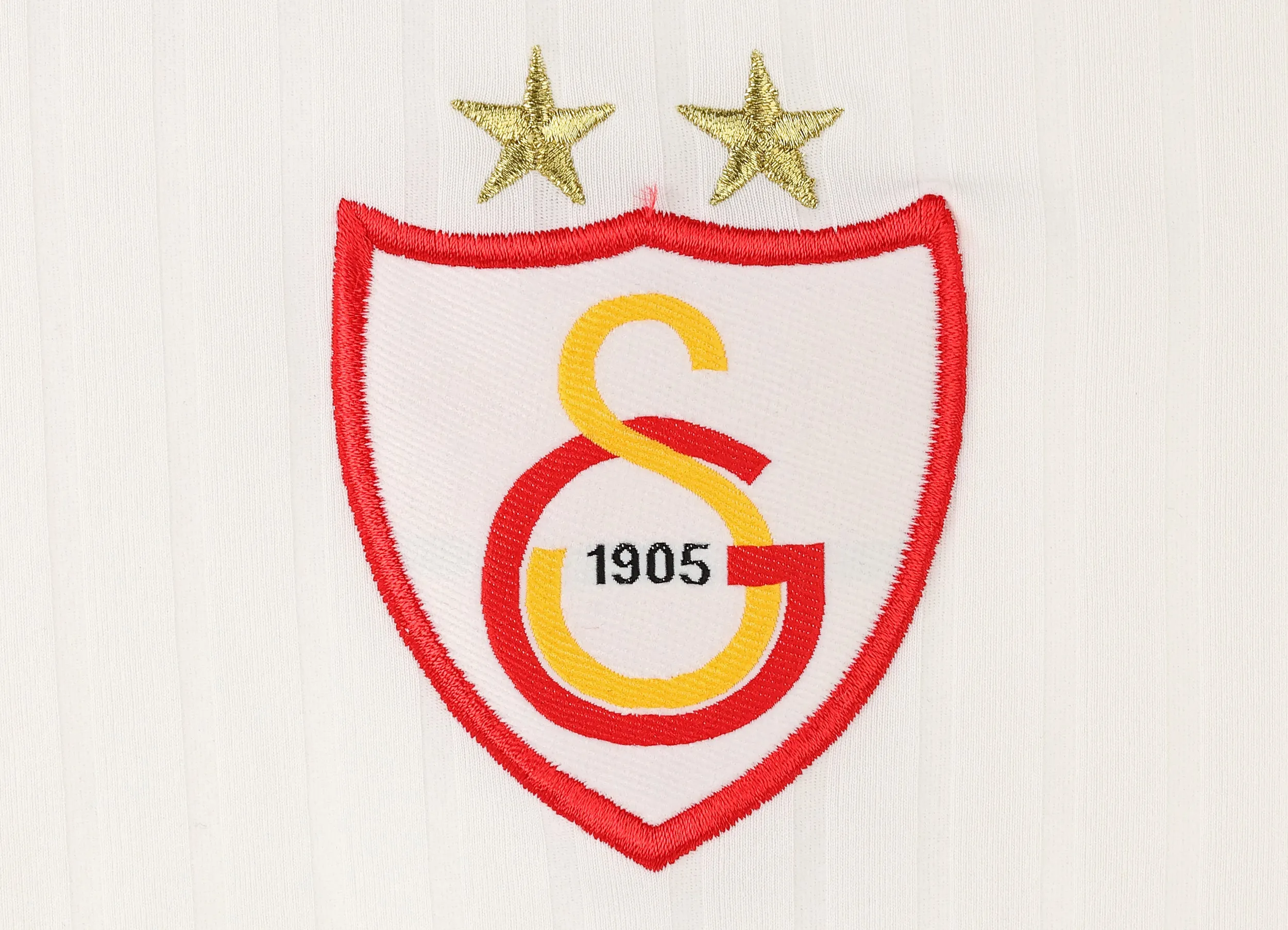 Galatasaray 2001 Lotto Long Sleeve Away Football Shirt - White - M