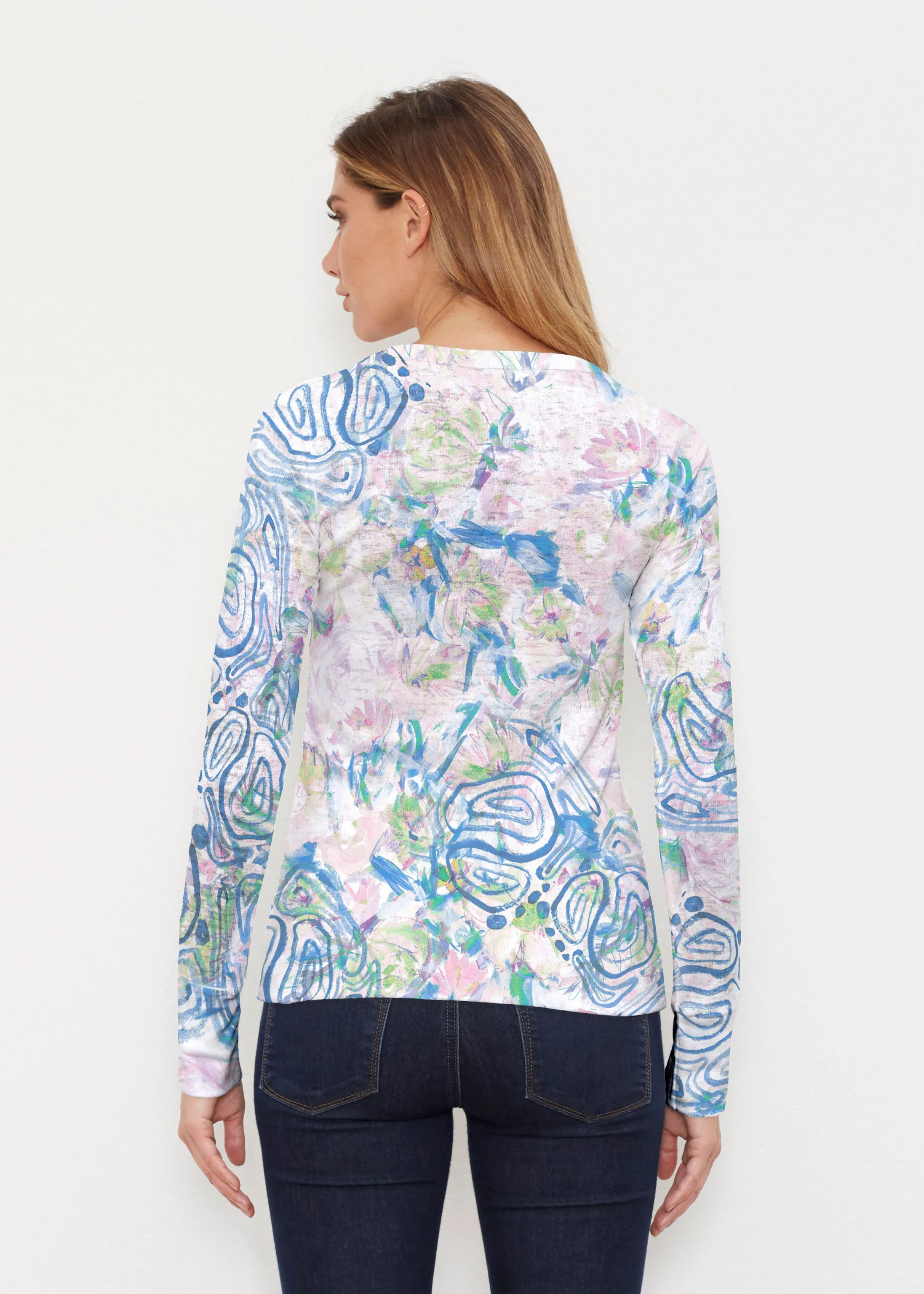 GiGi (17251) ~ Thermal Long Sleeve Crew Shirt