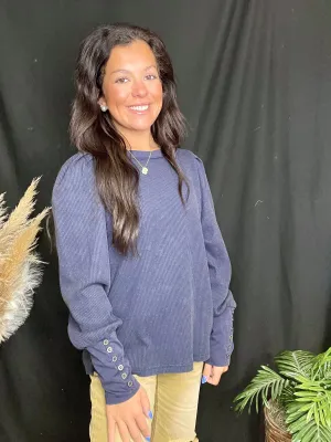 Indigo Thermal Top