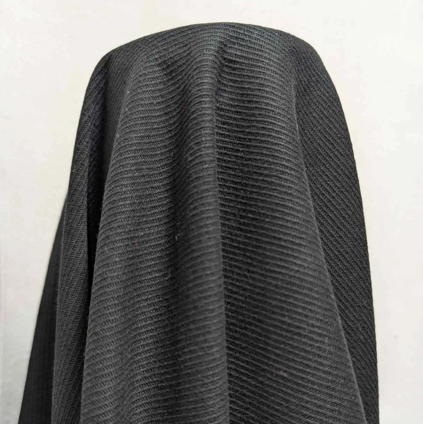 Kennedy Washed Drill - Black