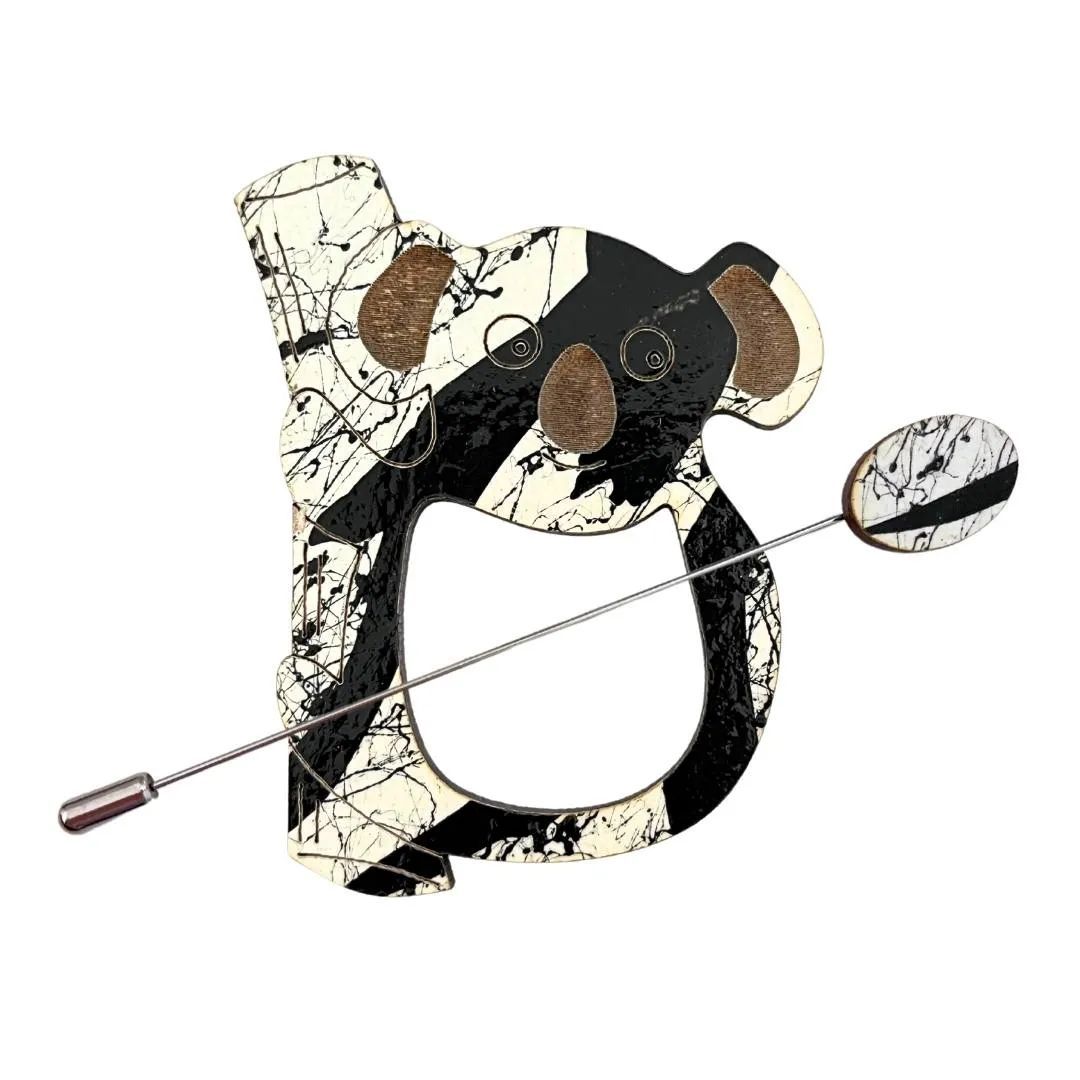 Koala Scarf Pin (5 Colors)