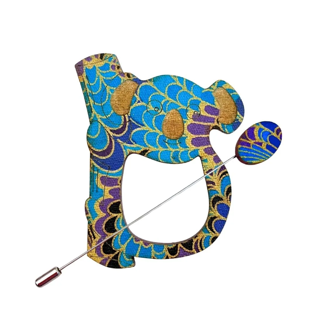 Koala Scarf Pin (5 Colors)
