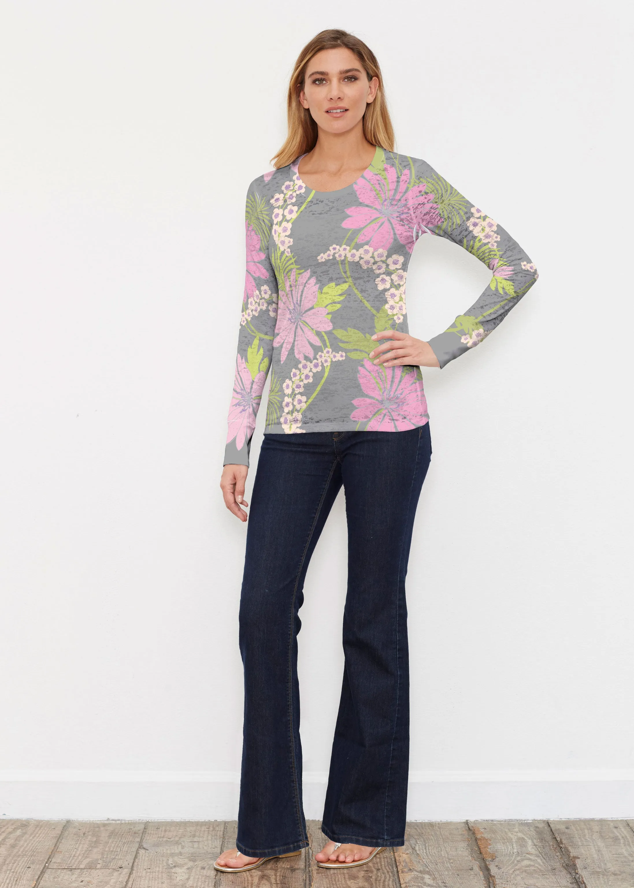 LeeLee (14304) ~ Thermal Long Sleeve Crew Shirt