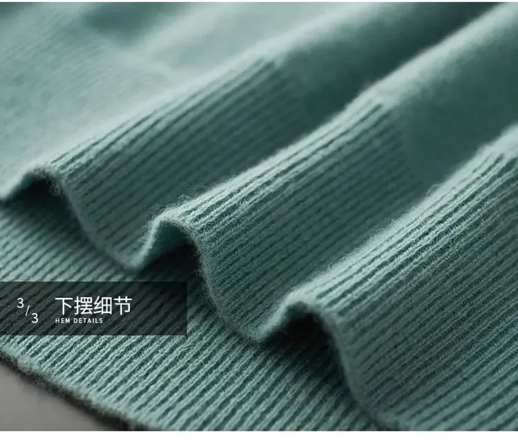 LHZSYY 100% Merino Wool Hot Sale Men Jumpers Knitted Pullovers Sweaters Winter New Fashion V-Neck Standard Woolen Male Clothes