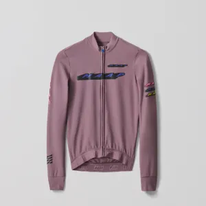 MAAP Evade X Thermal LS Jersey 2.0 - Raisin
