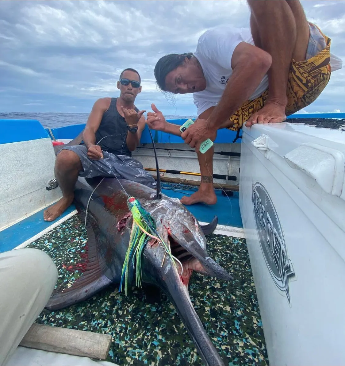 Mahi Mahi Blunt Cut Face