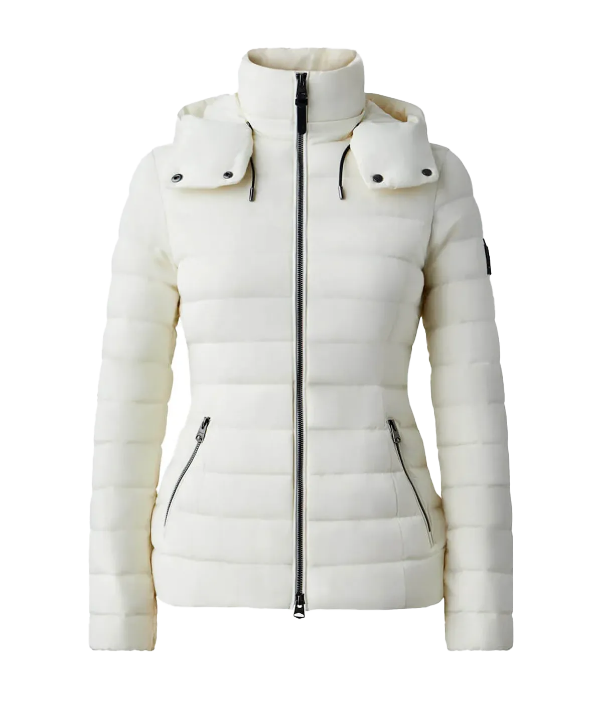 Michi Puffer Jacket in Cream