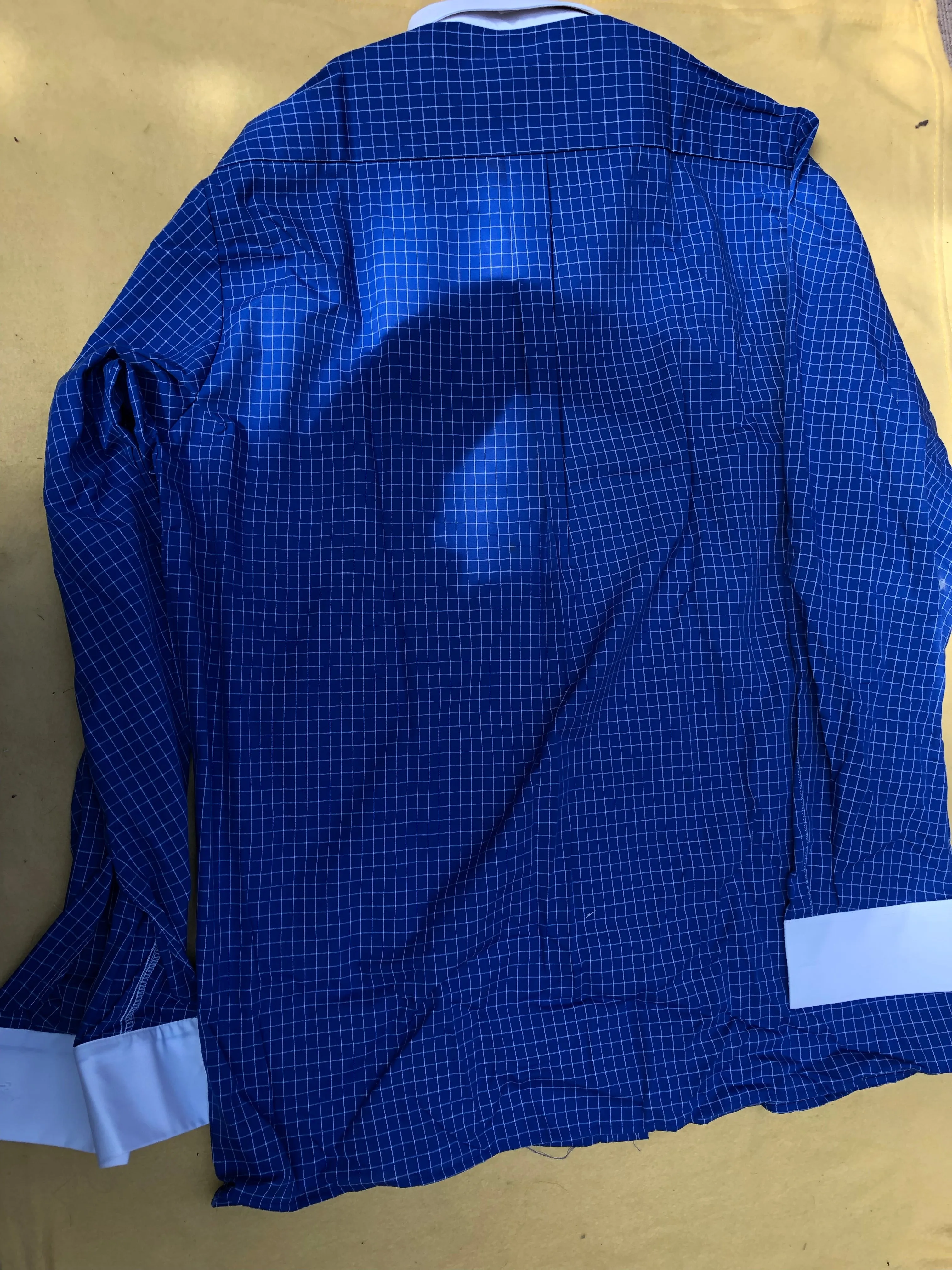 NEW John Whitaker blue long sleeve shirt size M FREE POSTAGE