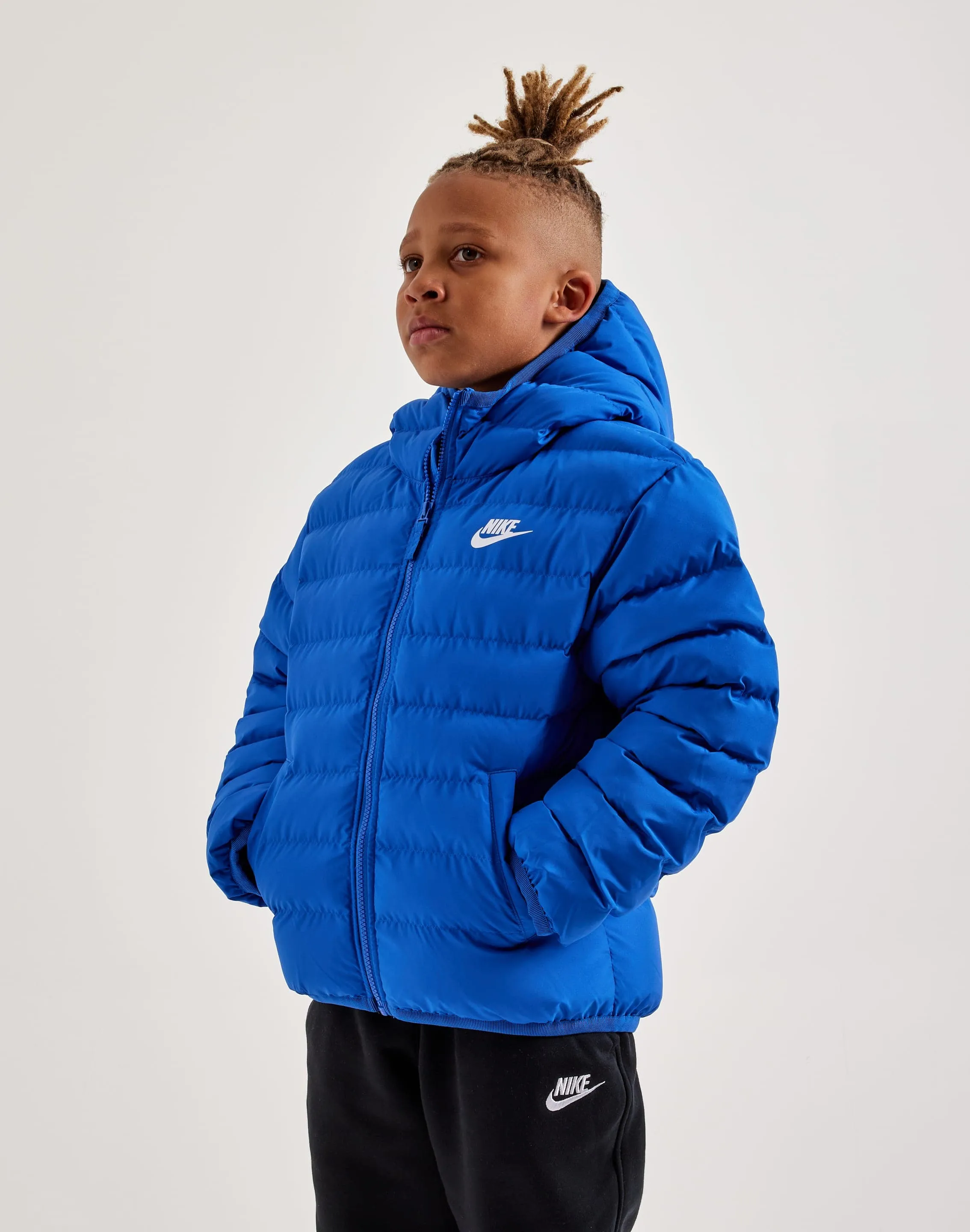 Nike Hooded Puffer Jacket Grade-School