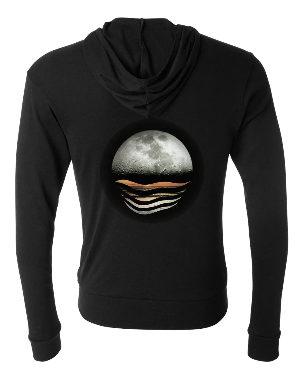 OCEAN MOON - Hooded Long Sleeve