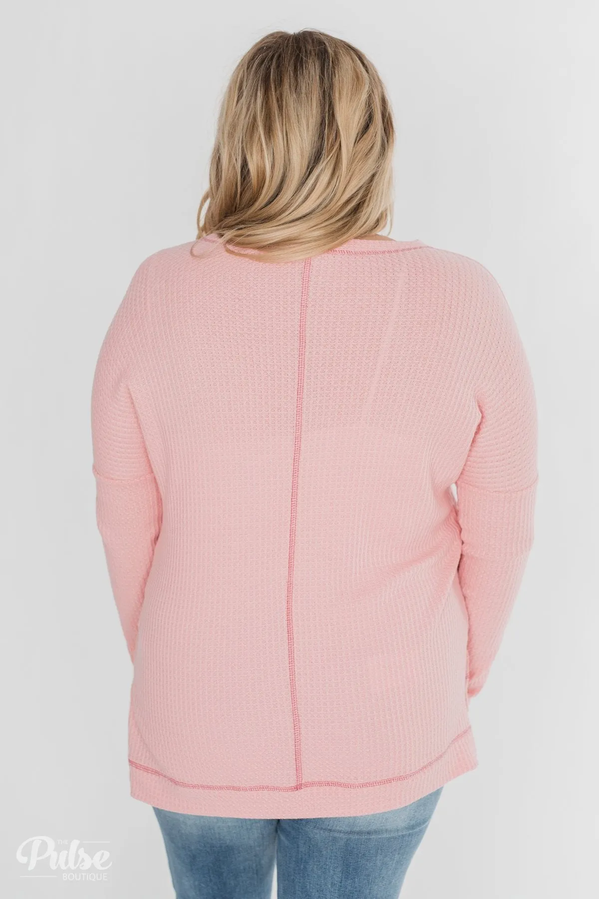 Precious Moments Thermal Long Sleeve Top - Pink