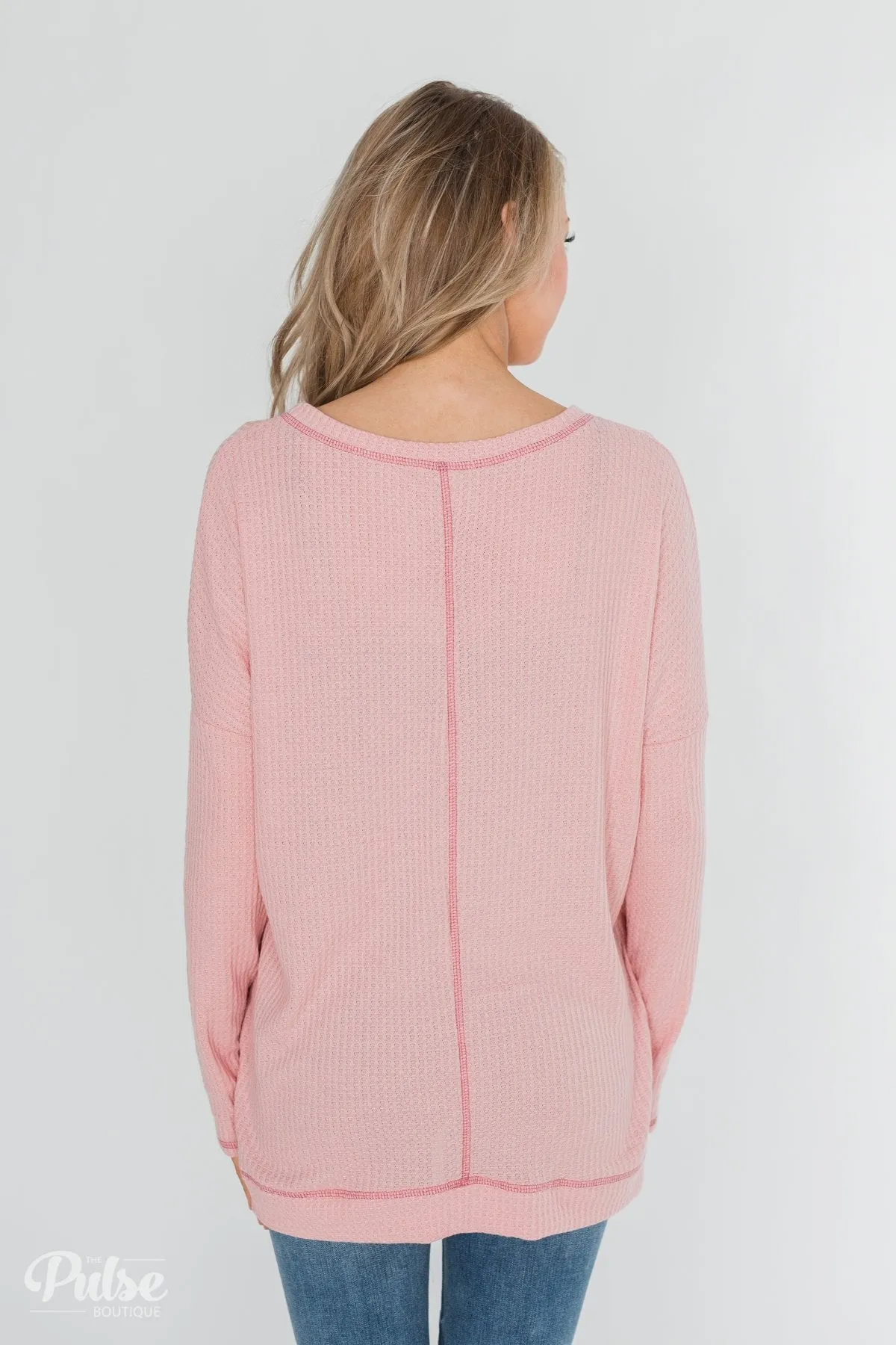 Precious Moments Thermal Long Sleeve Top - Pink