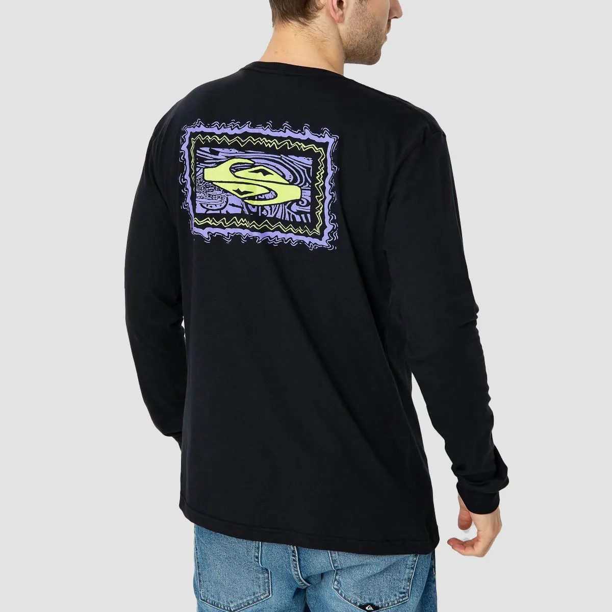 Quiksilver Taking Roots Longsleeve T-Shirt Black