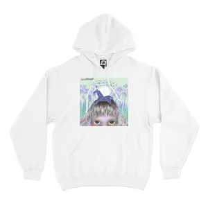 "Begin" Fleece Hoodie White/ Beige/Khaki
